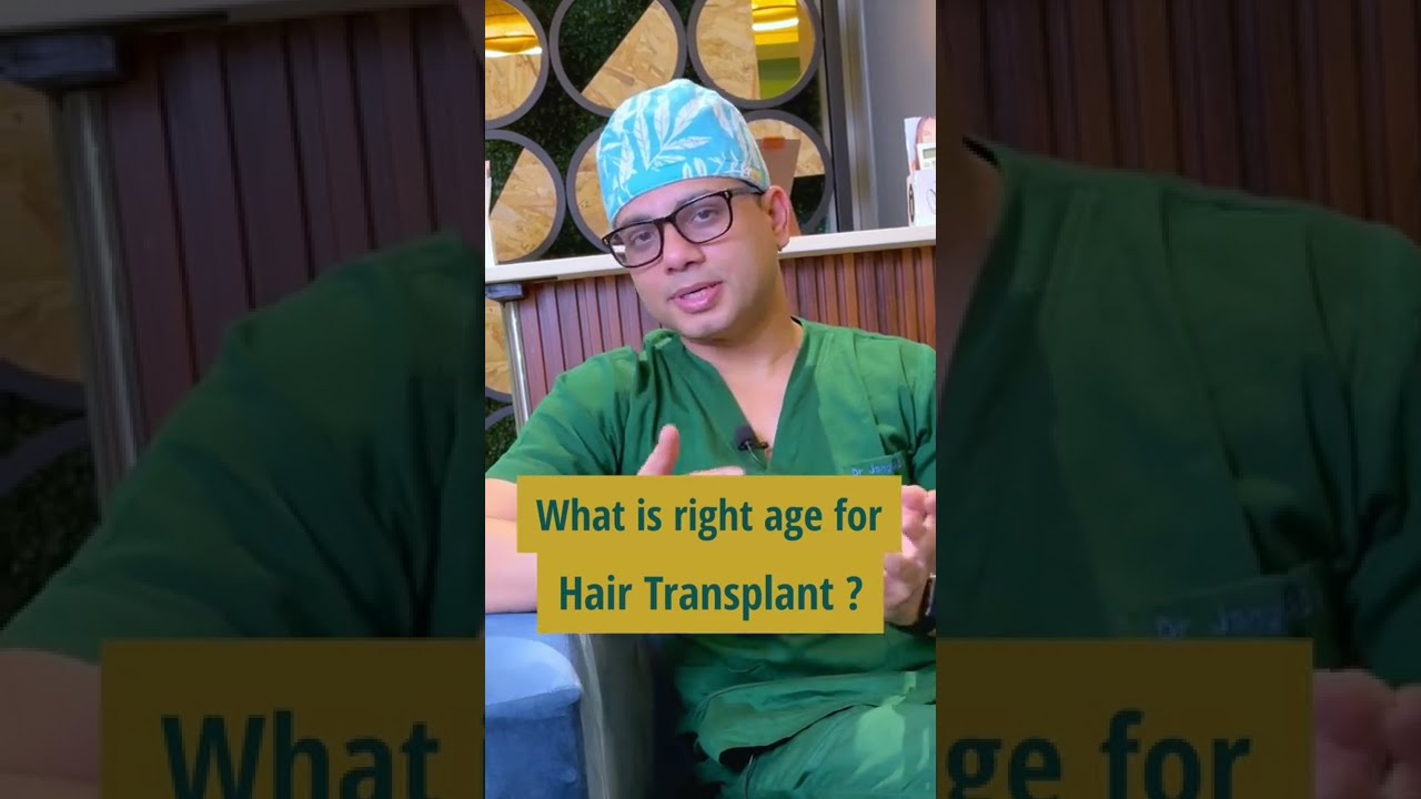 Right Age Of Hair TRANSPLANT Haircare Hairtransplantresult Hairtransplant Hairtransplantinindia