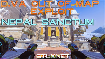 Overwatch - Nepal Sanctum - Dva Out of Map Exploit