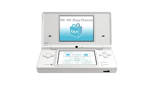 Wii Shop Channel but its actually the DSI Shop Channel