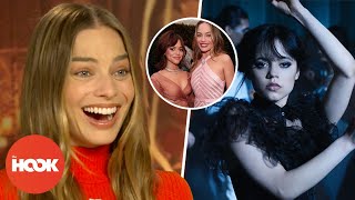 Margot Robbie's Dream Night Out With Jenna Ortega | @TheHookOfficial