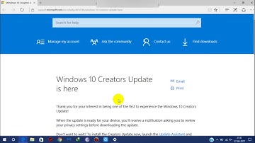 How To Download Windows 10 Creators Update (OFFICIALLY)