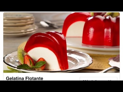 Como hacer GELATINA FLOTANTE?? Receta facil paso a paso - Jenny Salas -  YouTube