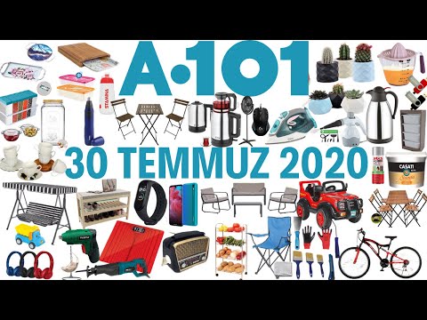 A101 30 TEMMUZ 2020 AKTÜEL ÜRÜNLER | TEKLİ SUNUM | A101 SÜPER KAMPANYA GÜZEL İNDİRİM | A101 Kataloğu