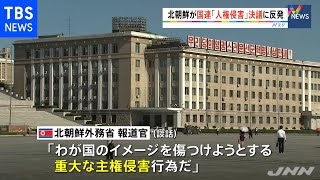 国連の人権侵害非難の決議に北朝鮮が反発