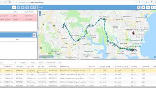 GPYes GPS Vehicle Tracking   Playback Trips Export to CSV & Email screenshot 1
