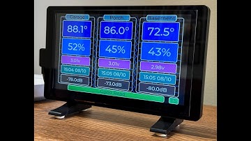 WeatherSense 9001® - CrowPanel ESP32 Arduino SensorPush Weather Station