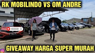 THE PRICE OF USED CARS AT THE RK MOBILINDO SHOWROOM IS VERY CHEAP, BY OM ANDRE