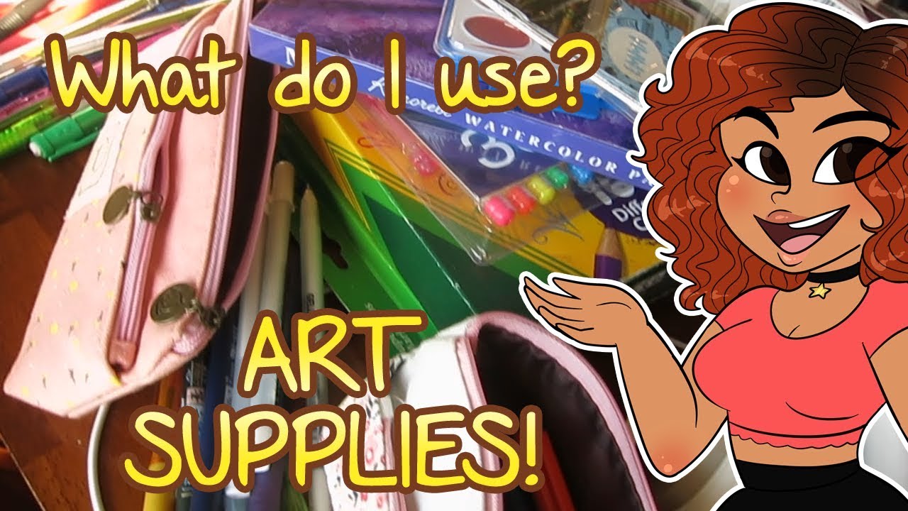 A Digital Artists' Traditional Art Supplies! Art Supply Collection