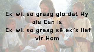 Meer en meer soos Jesus