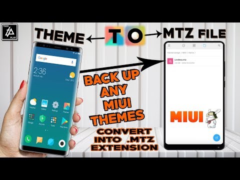 MIUI Theme Backup - How to Save as .MTZ file