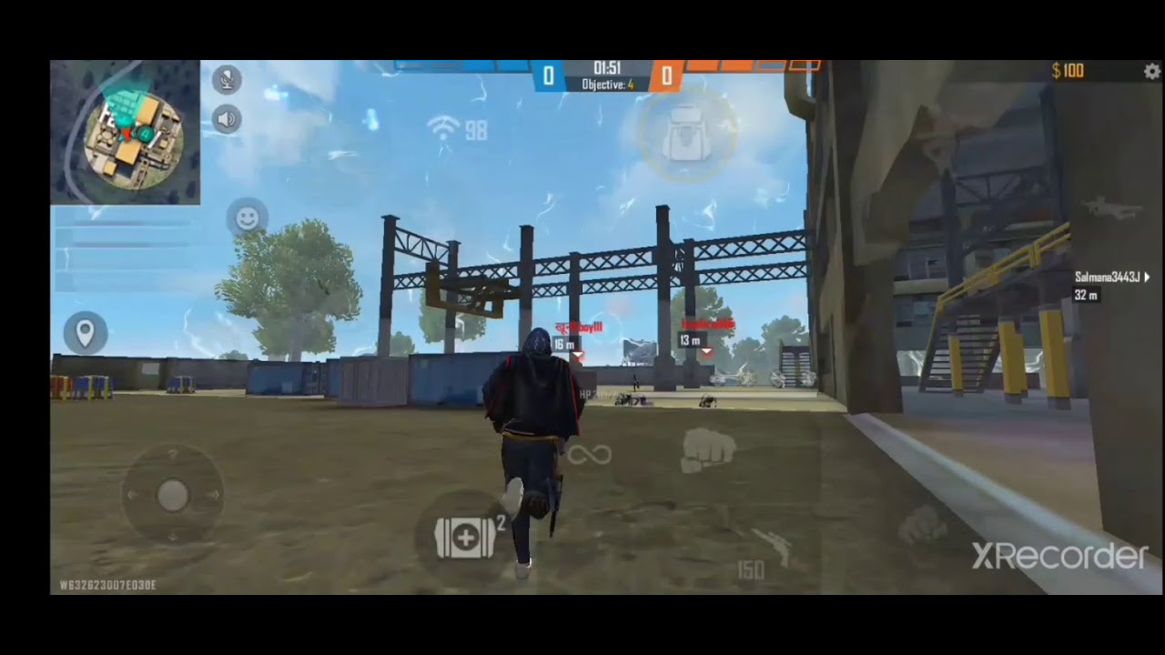 Oneshot M500 clash squad 4 vs 4 Gameplay Garena free fire - YouTube