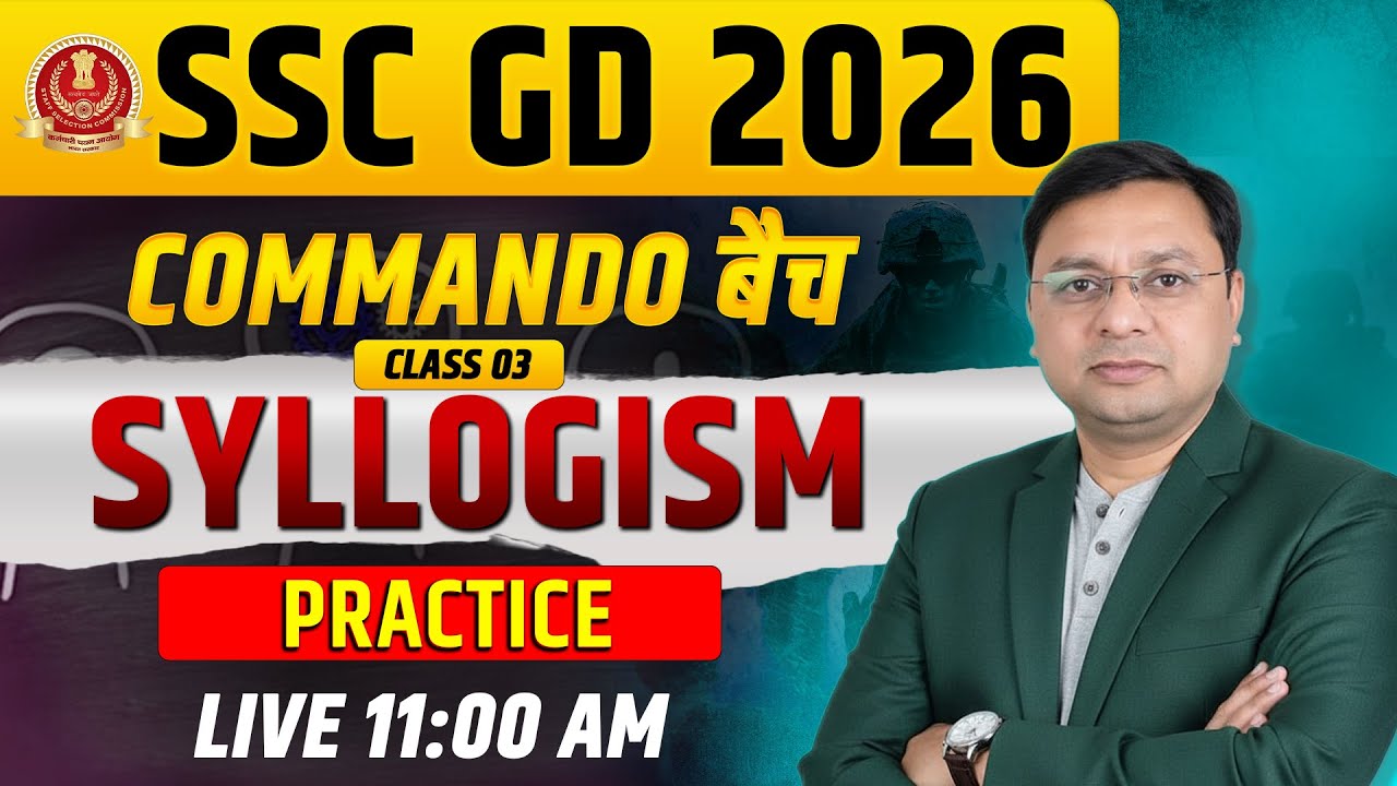SSC GD 2026 Reasoning 🔥 |  SYLLOGISM  का पूरा Concept | By Abhay Sir | TOPPER'S GURUKUL