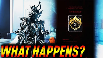 Mastery Rank 30 TEST + REWARDS | What happens!? x3 Umbra Forma!!