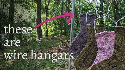 Making wire sock blockers (imperfectionist version)