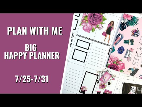 PLAN WITH ME | BIG HAPPY PLANNER