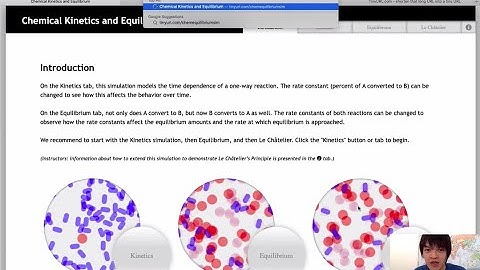Chemical Equilibrium: Simulation