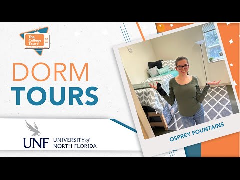 Dorm Tours - University of North Florida - Fountains