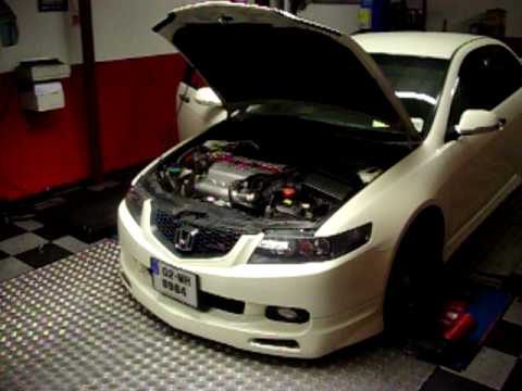 Euro R Honda Accord Cl7 219 2 Bhp Youtube
