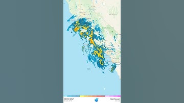 Weather Radar Animation Made with RainViewer