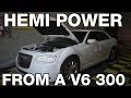 Boosted Chrysler 300 V6 makes HEMI POWER!