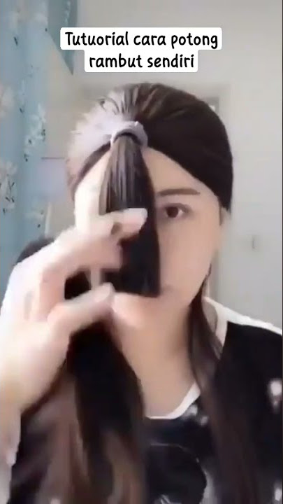 Cara potong rambut di rumah