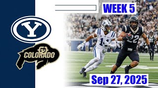Download Lagu BYU vs. Colorado LIVE | College Football Week 5 | NCAAF Sep 27, 2025 MP3 Download Lagu BYU vs. Colorado LIVE | College Football Week 5 | NCAAF Sep 27, 2025 MP3