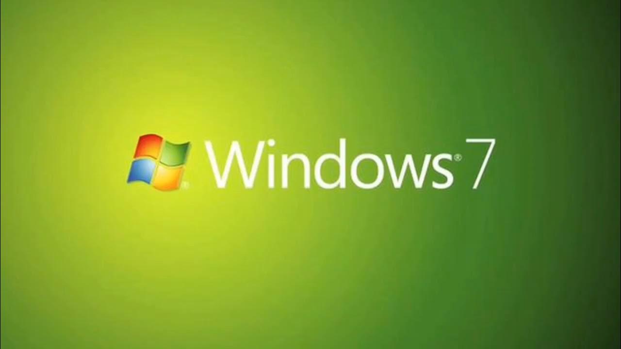 Windows 7 error sound backwards youtube