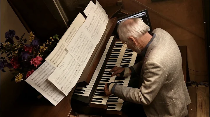 Three variations by Richard Proulx on the hymn tun...