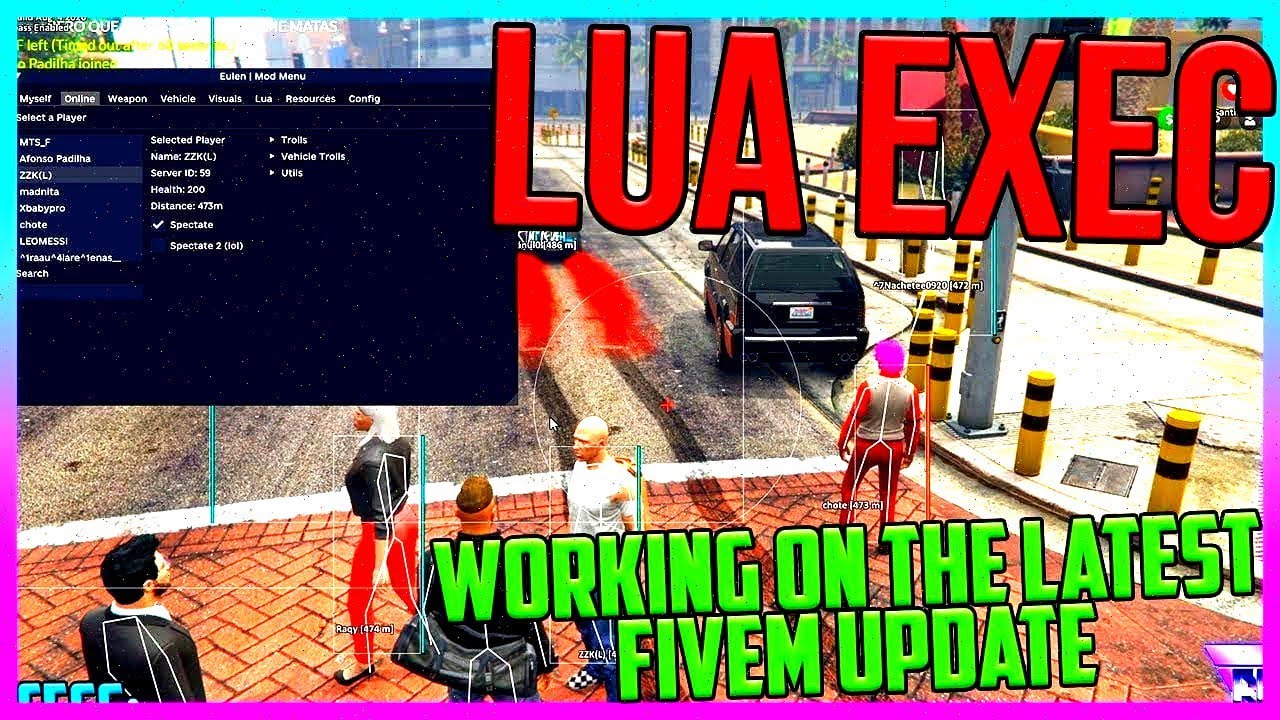 FiveM Cheats ⚡️ ESP + Aimbot ⚡️ Lua Executor + Dumper + SH Bypass *no ...