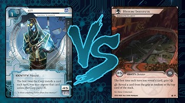 [EN] Android: Netrunner - In English #34 419 Aggro VS Jinteki Hyoubu Institute