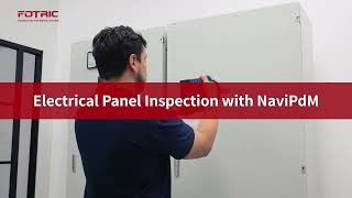 Electrical Panel Inspection with NaviPdM® and its QR Code Asset Registration Update