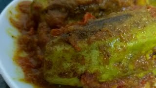 পুর ভরা পটলের দোলমা- recipe with English subtitles- stuffed pointed guard with minced chicken