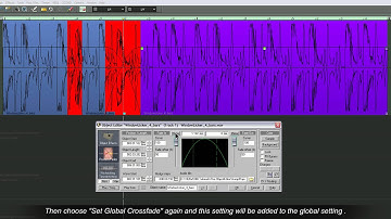 Samplitude : The Object Editor a Guided Tour 16:Global Crossfades