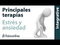 Algunas terapias para afrontar el estrés y la ansiedad.