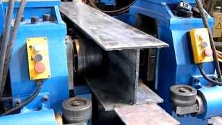 YouTube video: Линия производства сварной балки