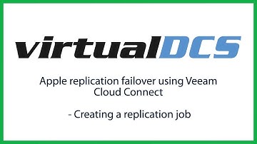Creating a replication job - Virtual Apple Mac replication using Veeam Cloud Connect