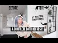 My shower gets a budget-friendly DIY refresh! | HOME MADE HOME | DIY Danie