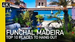 Funchal, Madeira Portugal | Top 10 Places To Hang Out In 2023 | Funchal Top Ten 4K Uhd