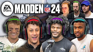 NFL QBs Play Madden 24 | AFC Edition #3