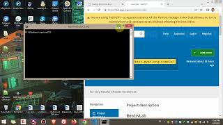 Use rentrylab in Windows