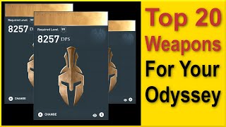 Assassins Creed Odyssey - The real Top 20 - Best Weapons in Odyssey!