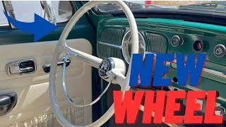 1968 Volkswagen Beetle Steering Wheel Upgrade - Remove & Install