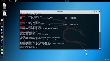 Penetration Testing with KALI LINUX  4 Setup Your KALI Server | 2 Explore Main Services and Programs