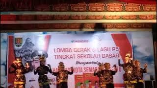 #gerak #lagu pelajar pancasila #dayak