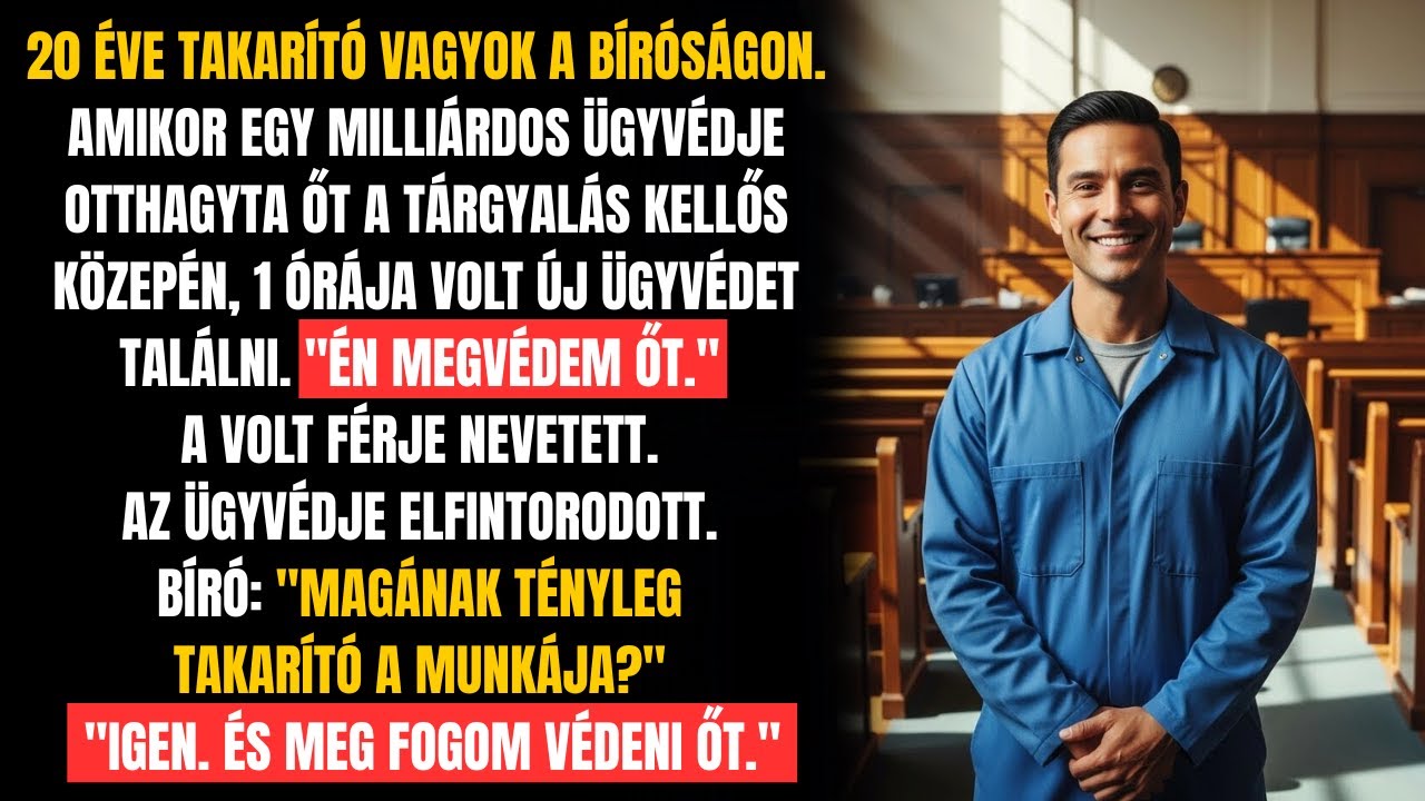 GONDOZÓ MEGMENTI AZ ÜZLETASSZONYT, MIUTÁN ÜGYVÉDJE MAGÁRA HAGYTA A TÁRGYALÁS KELLŐS KÖZEPÉN