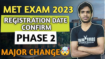 Manipal phase 2 registration Date confirmed || Major changes in Exam pattern 🥺