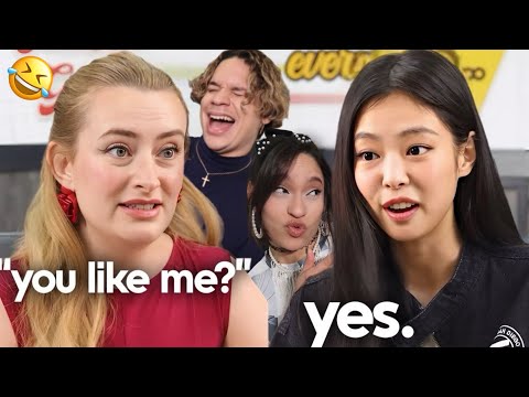 Waleska & Efra react to BLACKPINK Funny moments 2025 😭