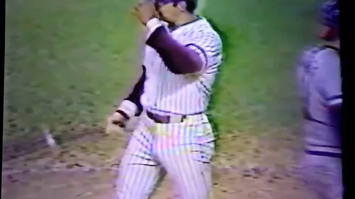 Reggie tackles pitcher after home run