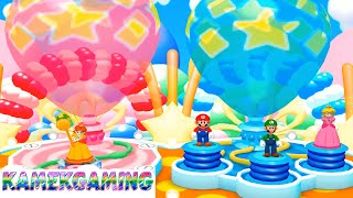 Mario Party 6 Minigames Daisy Vs Peach Vs Luigi Vs Mario #kamekgaming