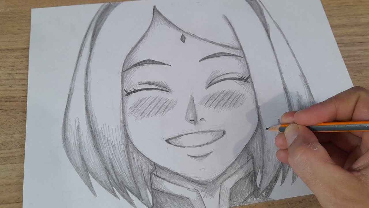 como desenhar a Sakura Haruno do anime naruto passo a passo #comodesen